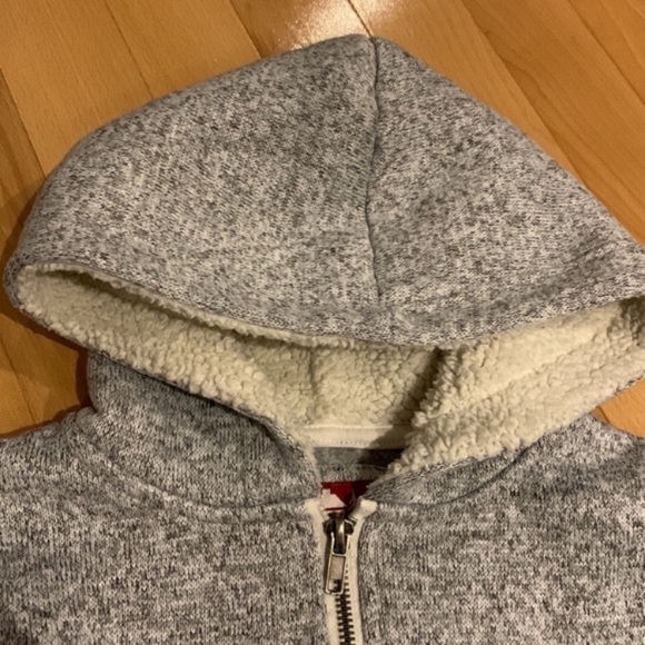 Matching Set - EUC Boys Speckled Grey Full Zip Hoodie & Joggers- size M (10/12) - Picture 4 of 16